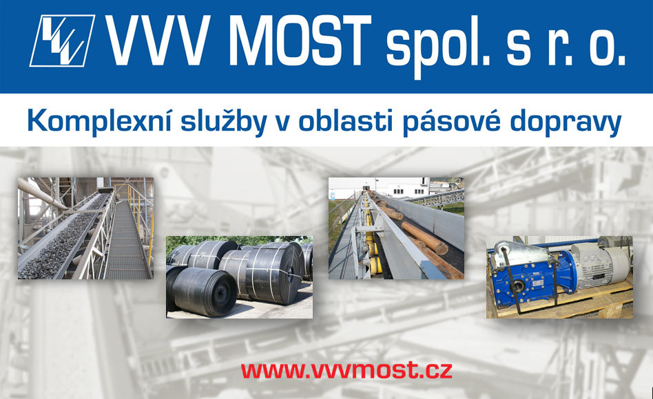 VVV MOST spol. s r.o. - komplexní služby v oblasti pásové dopravy